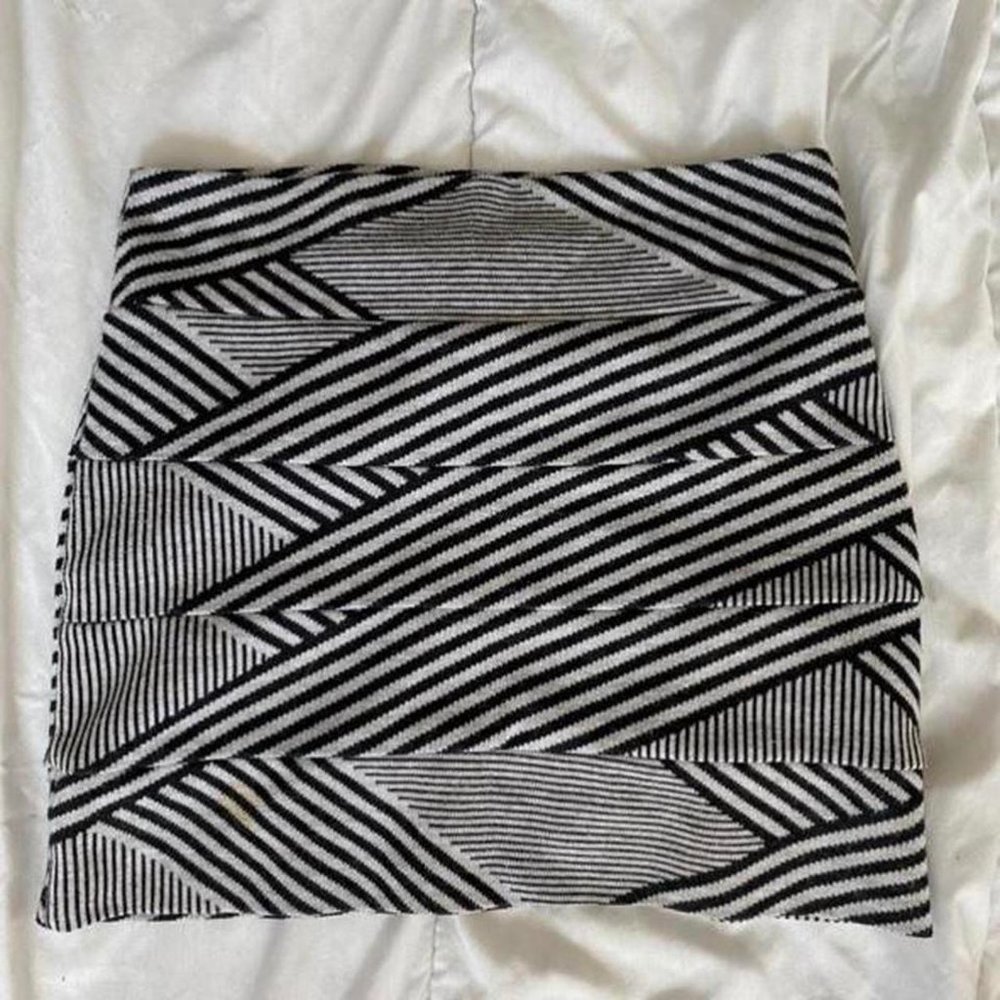Windsor Striped Mini Skirt